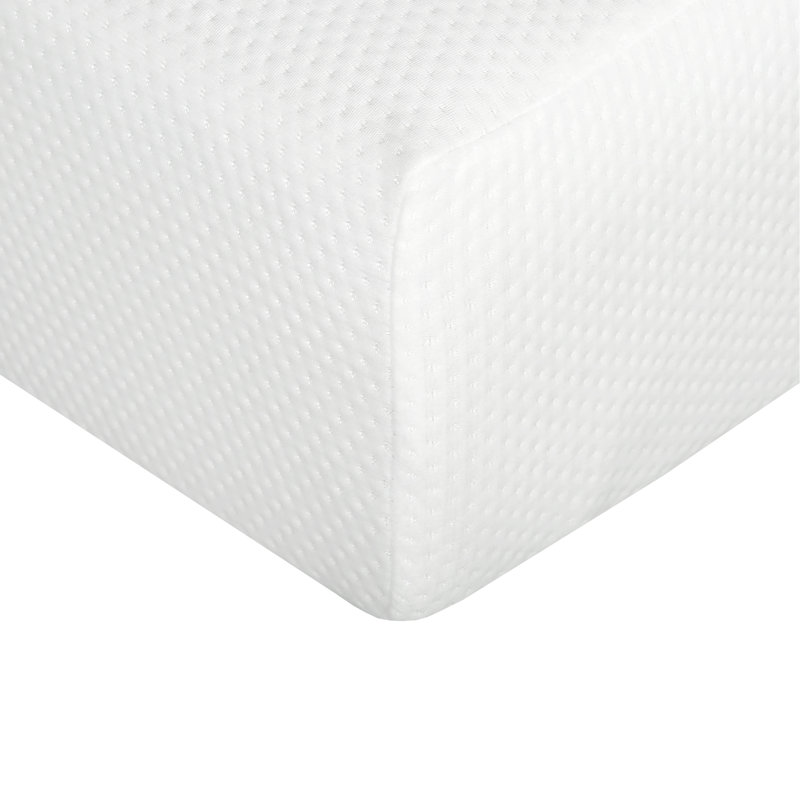 Plush 8 In. Gel Memory Foam Mattress In A Box, Double Layered Cover - Twin Size