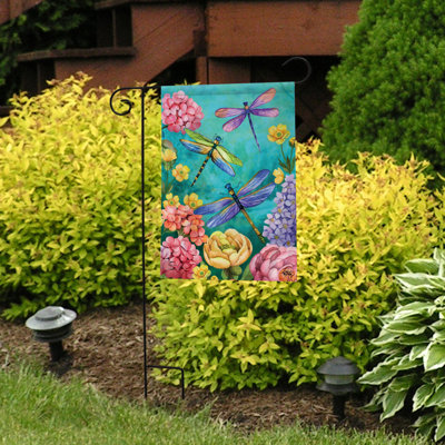 Drapeau de jardin libellule