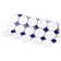 Metro Octagon 11-1/2 " x 11-1/2 " Porcelain Mosaic Tile