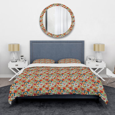 Polyester Patchwork Duvet Cover Set