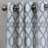 Aenneea Polyester / Linen Light-Filtering Geometric Print Curtain Panel with Grommet Top -779104213-779104200