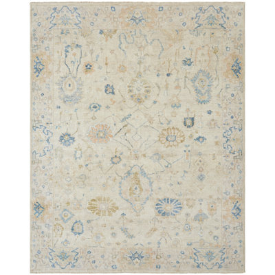 Galena Hand Knotted Wool Oriental Area Rug