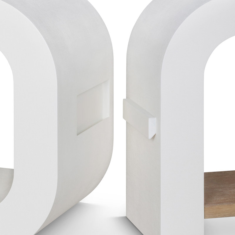 Rio Hall Console, Silk Linen, Silk Linen