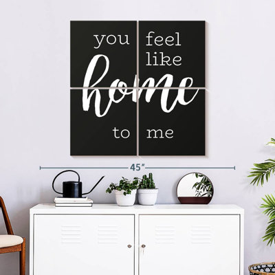 Tergel Love Is Home, typographie
