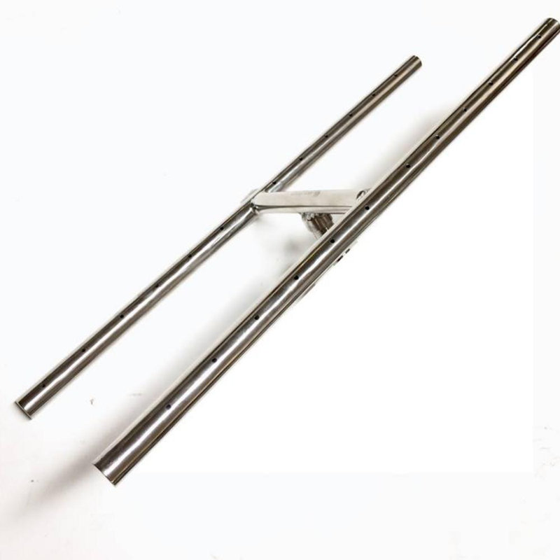 EasyFirePits 20-Inch H-Burner 316 Stainless Steel Lifetime Warranted Gas Burner, 20" H x 7" W x 2" D