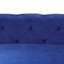 Banc de rangement rembourré bleu Sherpa-784437295