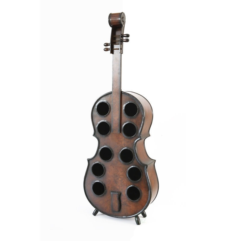 Hok Floor Wine Bottle Rack in Brown
