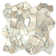 Rhine Random Sized Natural Stone Mosaic Tile in Mixed Quartz Waterproof Matte Finish - 1 Sq. Ft.