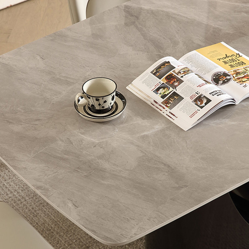 Simple modern luxury rectangular household table, 29.52"H x 86.61"L x 39.37"W
