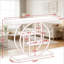 Console industrielle avec structure circulaire en métal