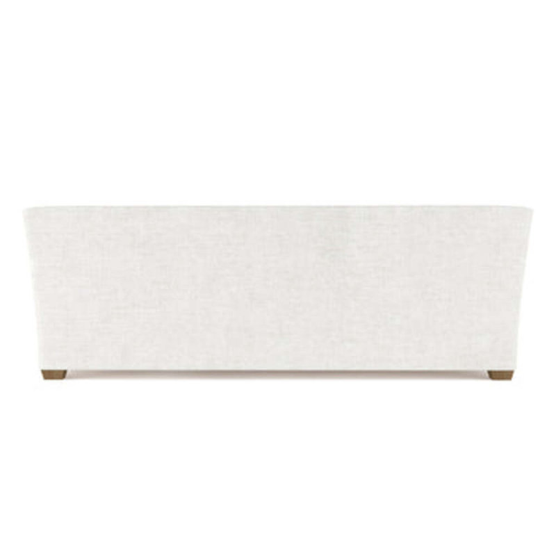 Rivington Flare Square Track-Arm Sofa, Vintage Leather Alabaster, 31" H x 96" W x 37" D, Weathered