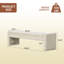 Banc d'appoint surdimensionné moderne en tissu Teddy, banc de repose-pieds de fenêtre polyvalent pour la maison-129767784