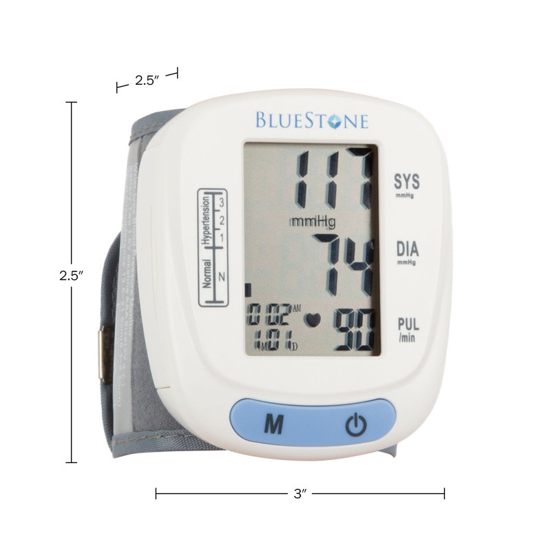 Bluestone Digital Blood Pressure And Pulse Monitor Scale