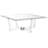 Charleston Glass Top Coffee Table