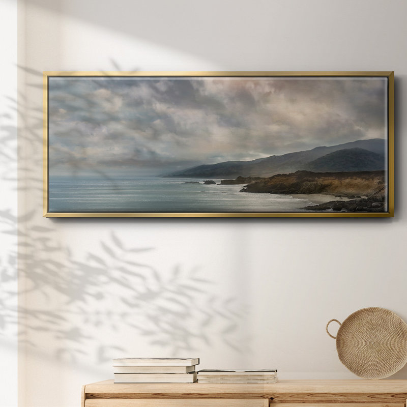 Calming Sea- Framed Canvas