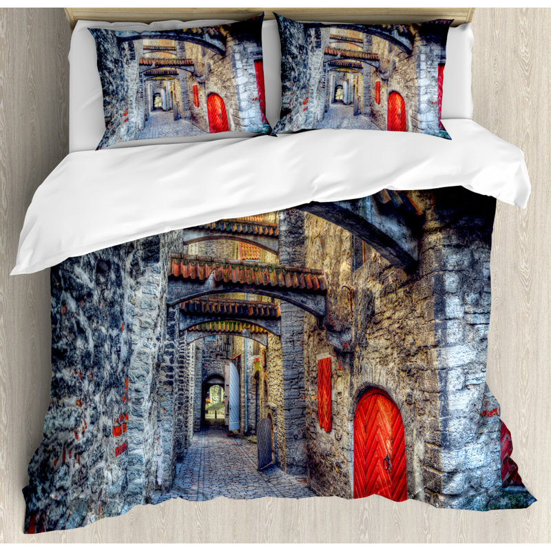 Eclectic Duvet Cover, Queen Duvet Cover + 2 Standard Shams