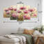 Boyers - pivoines, art mural - toile traditionnelle W, diamant