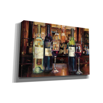 «A Reflection Of Wine» par Marilyn Hageman, art mural sur toile