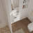 Alyria 16.8 " W Free Standing Wall Mounted Single Double With Ceramic Top