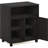 Home Office Under Desk Printer Holder with Wheels and 2 Lockable Swivel Casters, Espresso