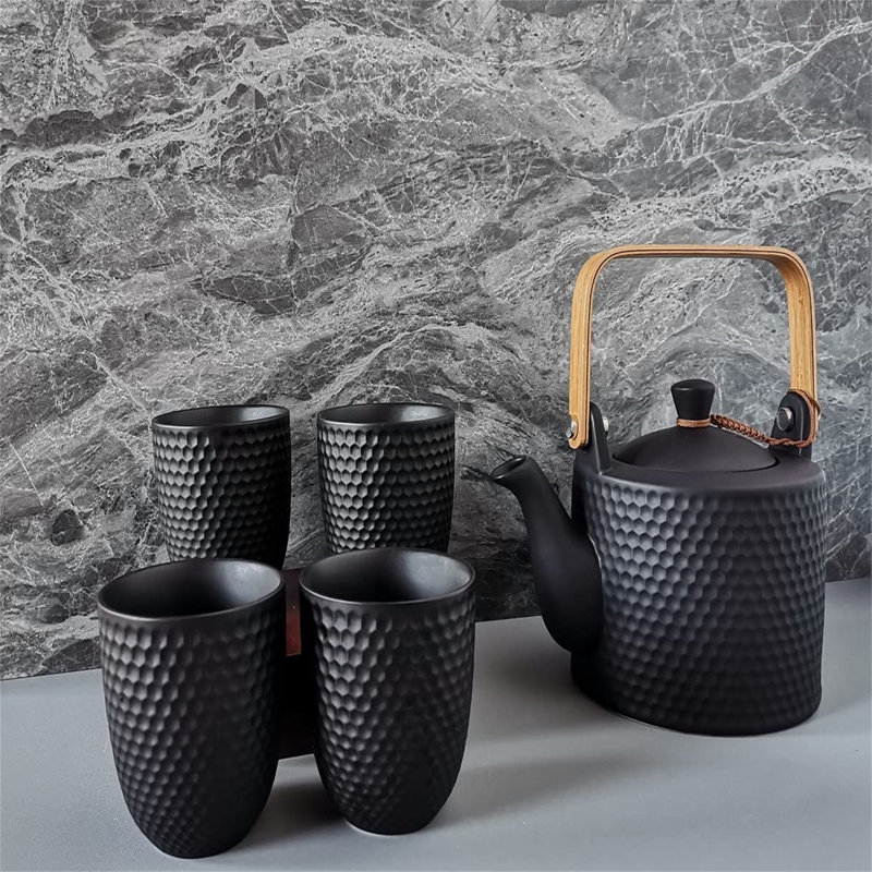 Ebern Designs Rheese 900ml Teapot Set