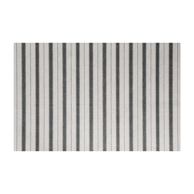 Un-Rug Ticking Stripes Non-Skid Kitchen Mat by Matterly