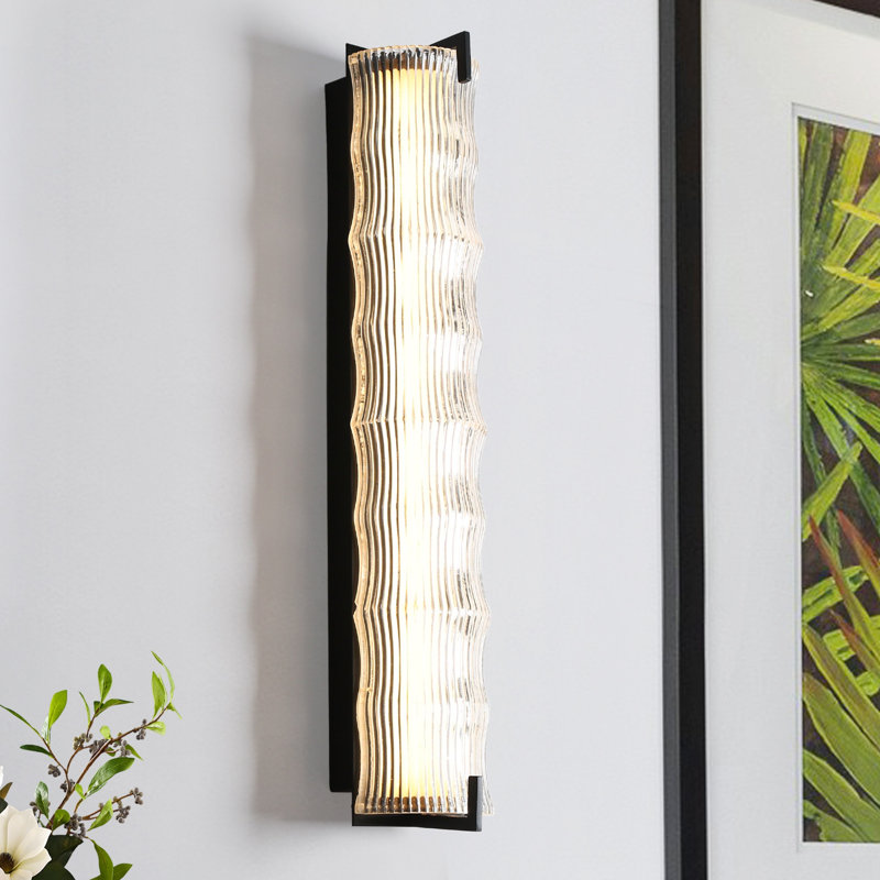 Oakmead Iron LED Flush Mounted Sconce