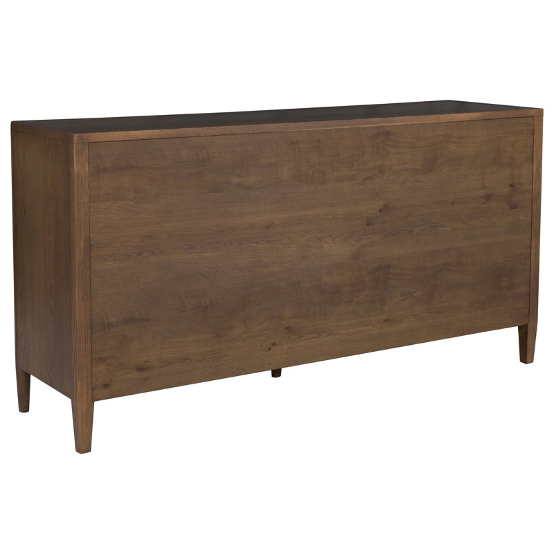 Maxwell 7 - Drawer Solid Wood Dresser, Caramel