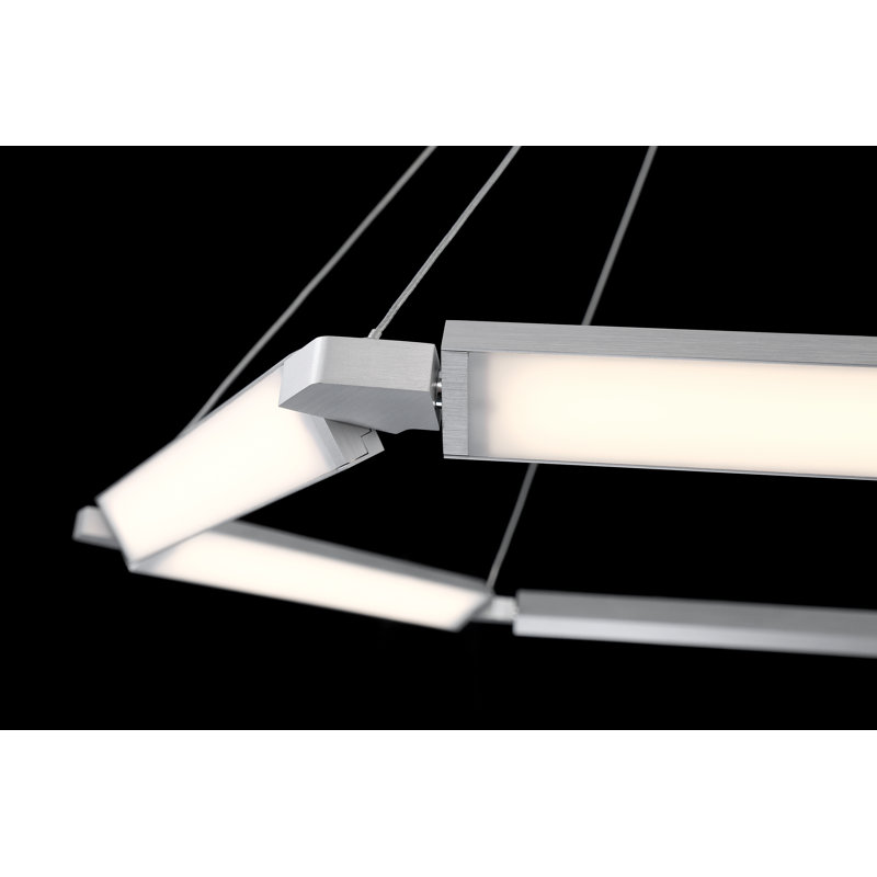 Hughston 6 - Light LED Pendant, Aluminum