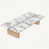 Arabescato Marble / Natural Oak