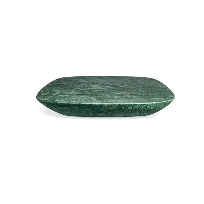 Delicious Marble Decorative Tray, 1" H x 26" W x 9" D, Green Marble