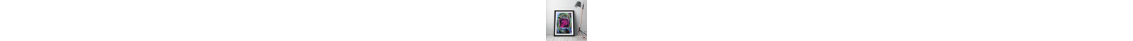 Anti Racism Graffiti London - Single Picture Frame Print on Canvas
