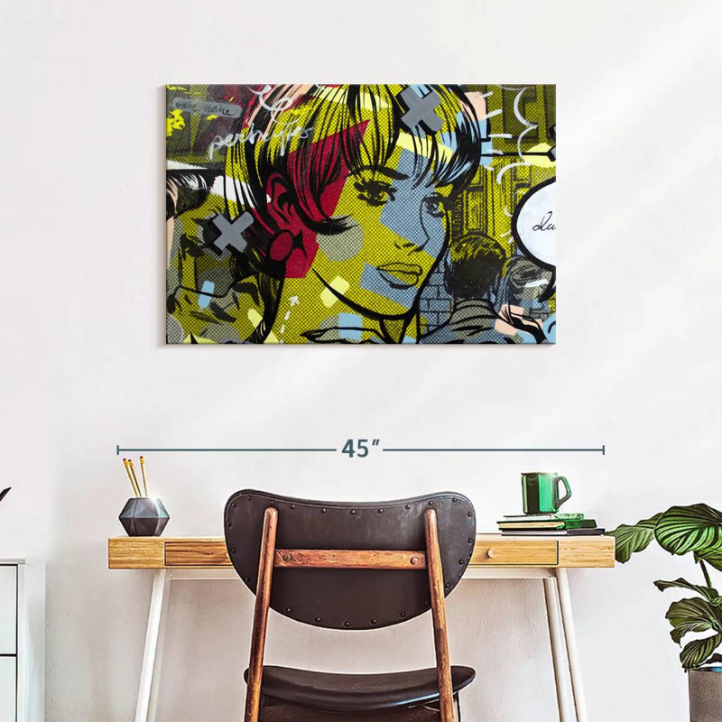 Leisha Man Hunter, 24" H x 36" W