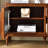 Retro Style Ash Wood TV Stand-1791254400