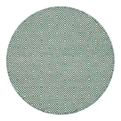 Traetyn Flatweave Wool Geometric Indoor Rug