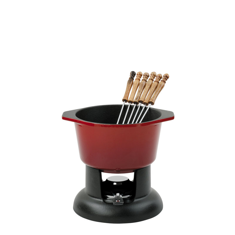 Cast Iron Fondue Set