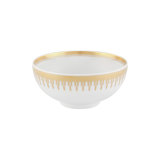 Gold Exotic Porcelain Rice Bowl