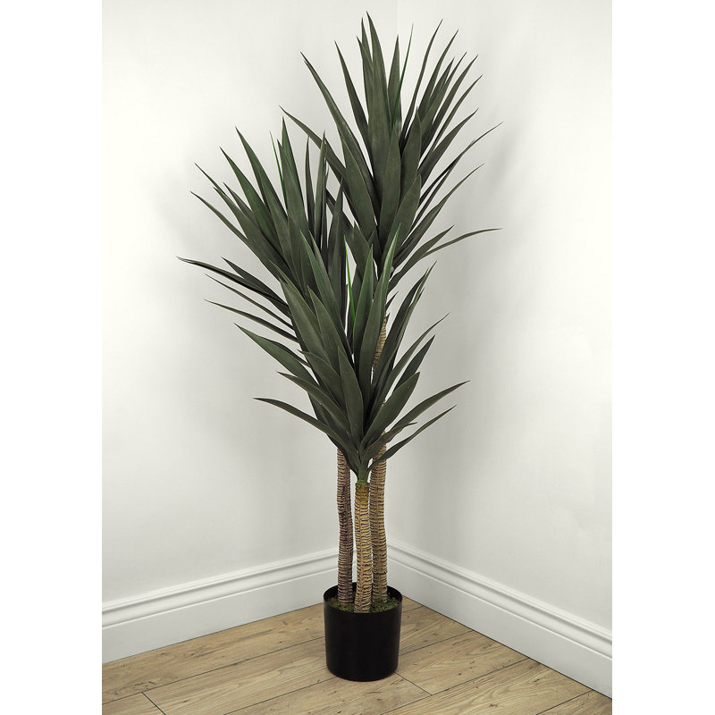Yucca artificiel 59 po en pot