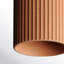 Luminaire suspendu cylindrique en béton à 1 lumière à intensité réglable Calcott-535834808-536083014