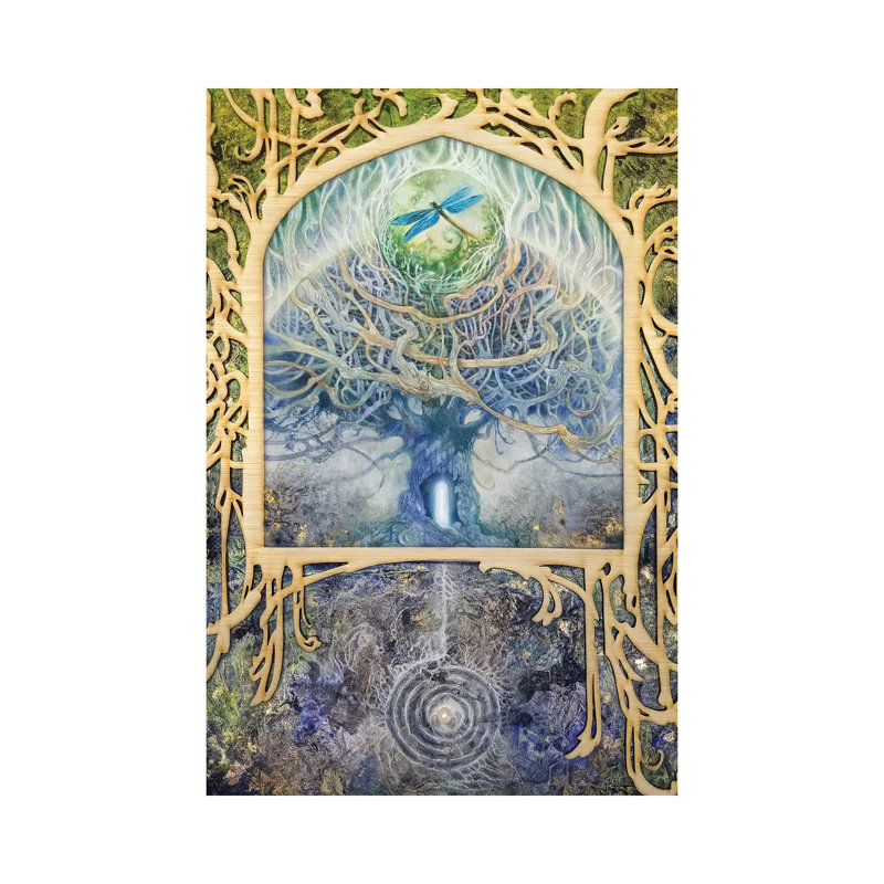 Verdant Peek I by Stephanie Law - Print on Canvas, Wrapped Canvas, 101.6cm H x 66.04cm W x 1.91cm D
