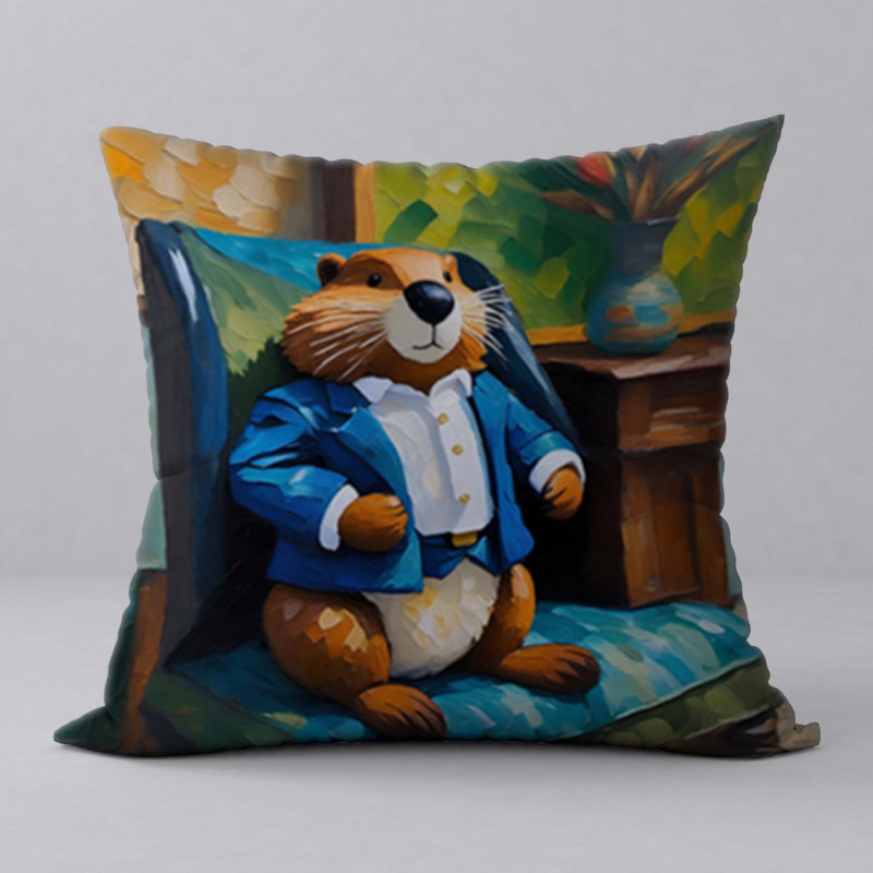 Reversible Throw Pillow