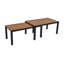 Cafferata 8 - Person Patio Dining Set with Extendable Rectangular Table