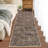 2x6 Runner Rug Washable Runner Rug Modern Abstract Runner Mat Hallway Contemporary Solid Rug Non-Slip Foldable Aesthetic Accent Floor Carpet Beige-789301648