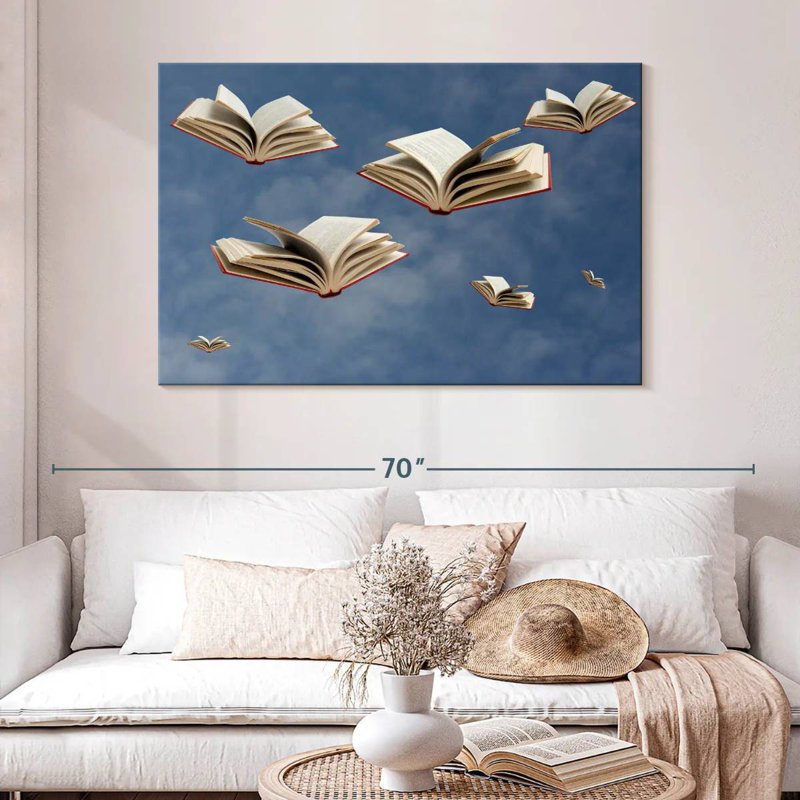 Kelan Levitating Books, 8" H x 12" W