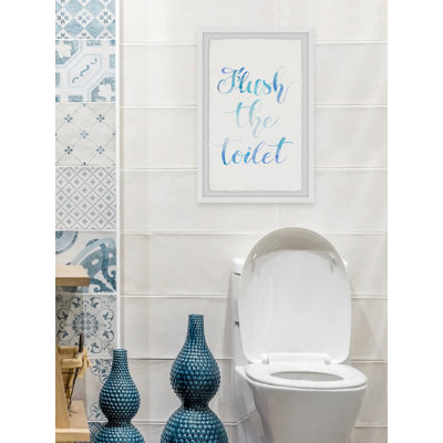 Flush Rules - Single Picture Frame Painting