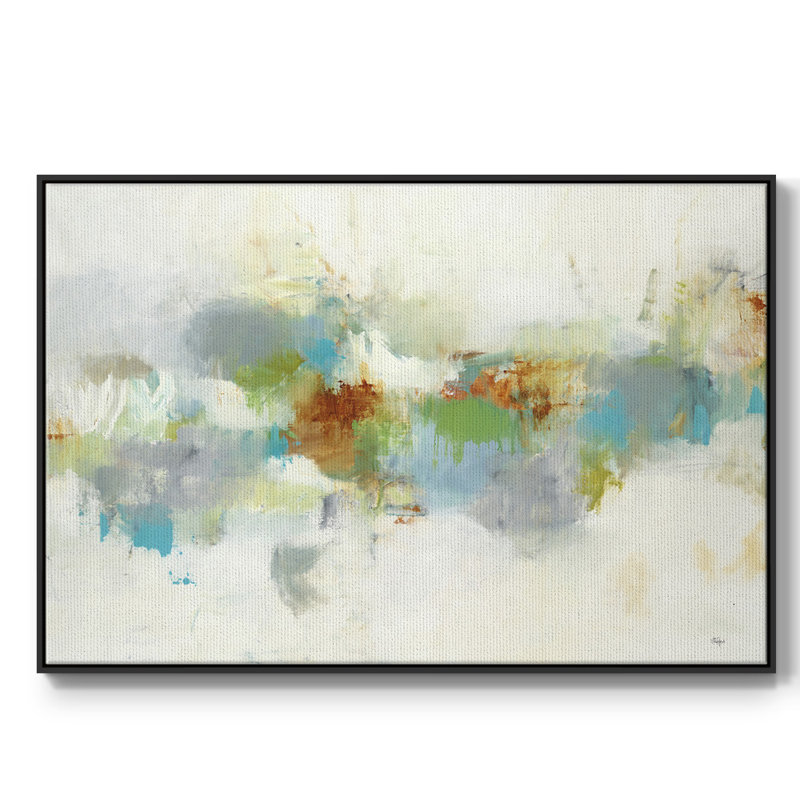 «Fortune Found», reproduction sur toile, H 27 po x l 41 po x P 2 po, Noir