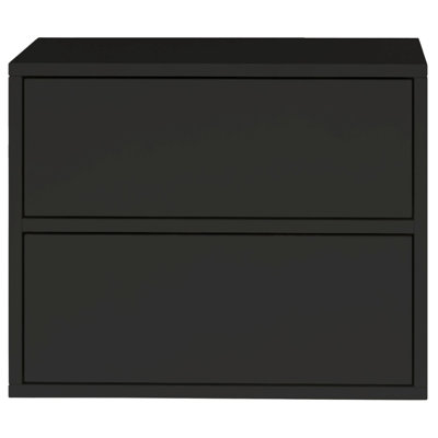 50cm W Manufactured Wood Bedside Table