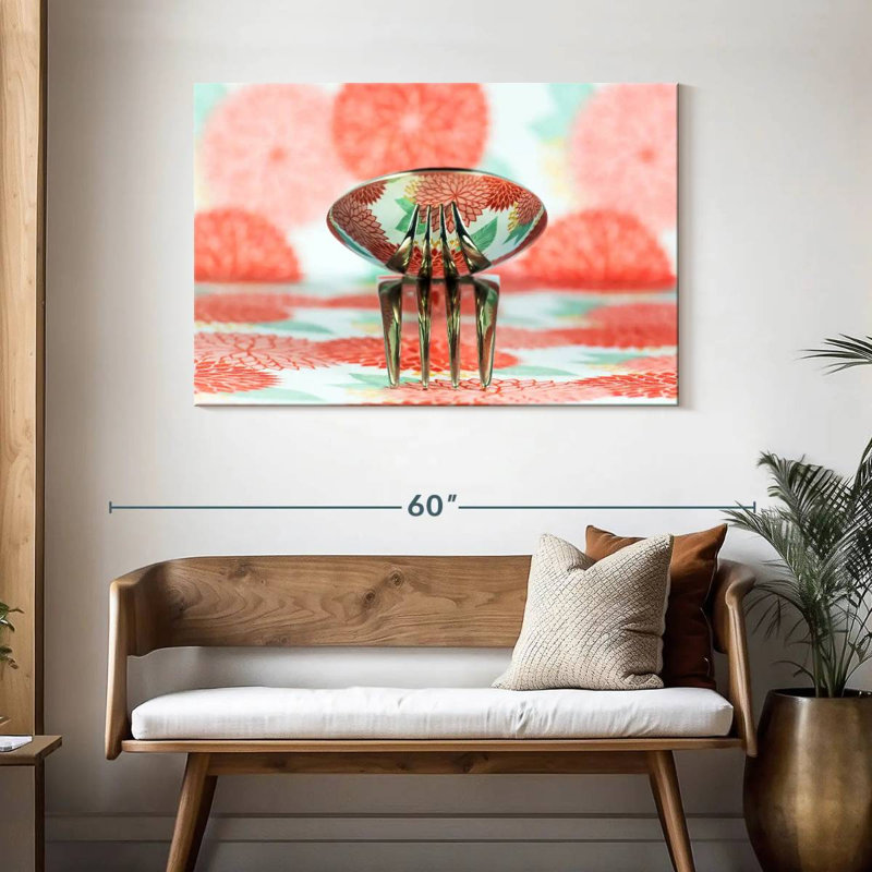 Senne Spoon On Fork, 30" H x 45" W