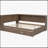 Upholstered Daybed with LED Belt and Trundle, Gray, Combining Modern Design and Practical Storage Solutions
