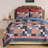 Greenland Home Fashions Shiloh Calico 3-Piece King Size Quilt Set 105x95 + 20x36 (2)-118691197